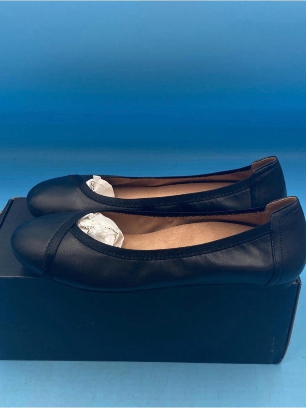 Vionic Caroll Black Ballet Flats - Comfortable Everyday Style